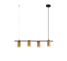 4871MDM/4 BK+BRO (1) Люстра NW