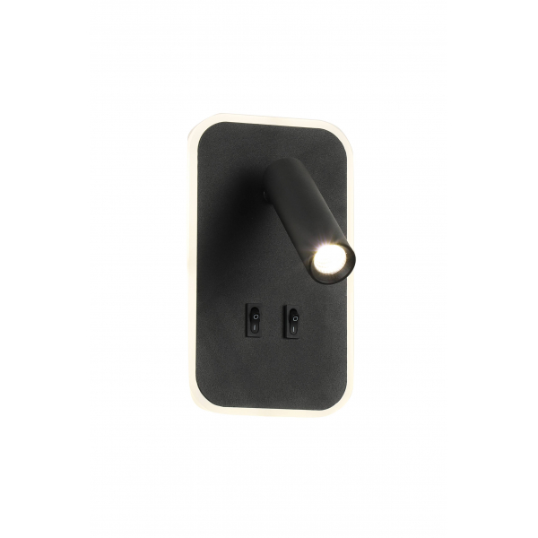 2732/1W BLACK (1/10) Настенный светильник (RL) 2732/1W BLACK (1/10) Настенный светильник (RL)