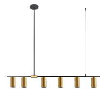 9001A-DW-6 BLACK+BRASS (1) Светильник (NW)