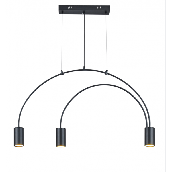 QY-H1040B/3 BLACK (1) Светильник (RL) QY-H1040B/3 BLACK (1) Светильник (RL)