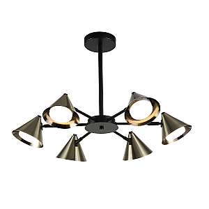 74797/6 BLACK+BRONZE (1) Люстра (RL)