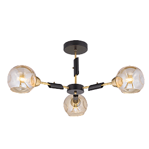 74328/3 BRONZE+BLACK (2) Люстра