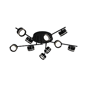 9501/10 BLACK (1) Люстра (RL)