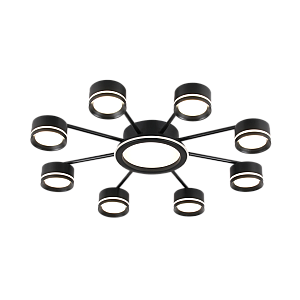 9502/8+1 BLACK (1) Люстра (RL)