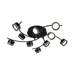 9494/10 BLACK (1) Люстра (RL)