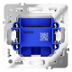 Вывод кабеля VOLTUM S70, (белый матовый)